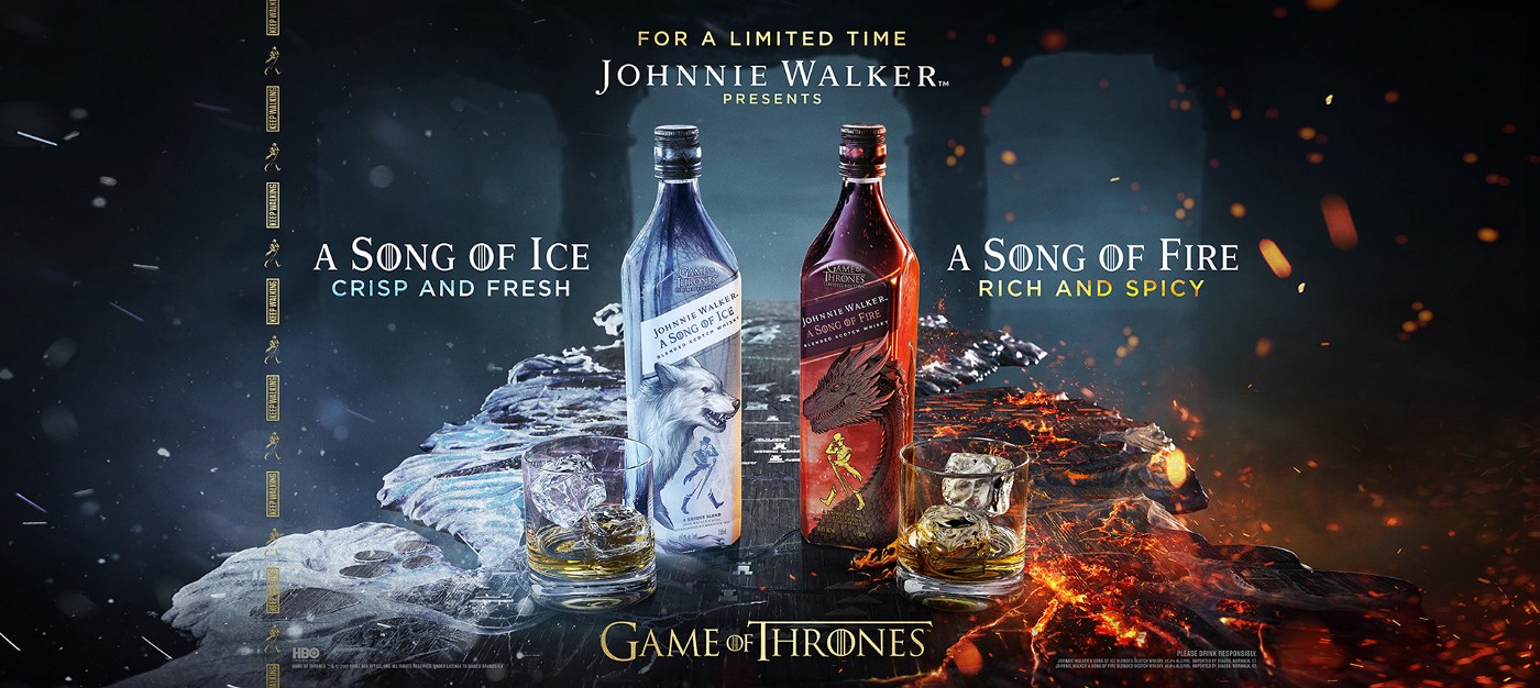 Johnnie Walker transforms limited edition Game of Thrones bottles into ...